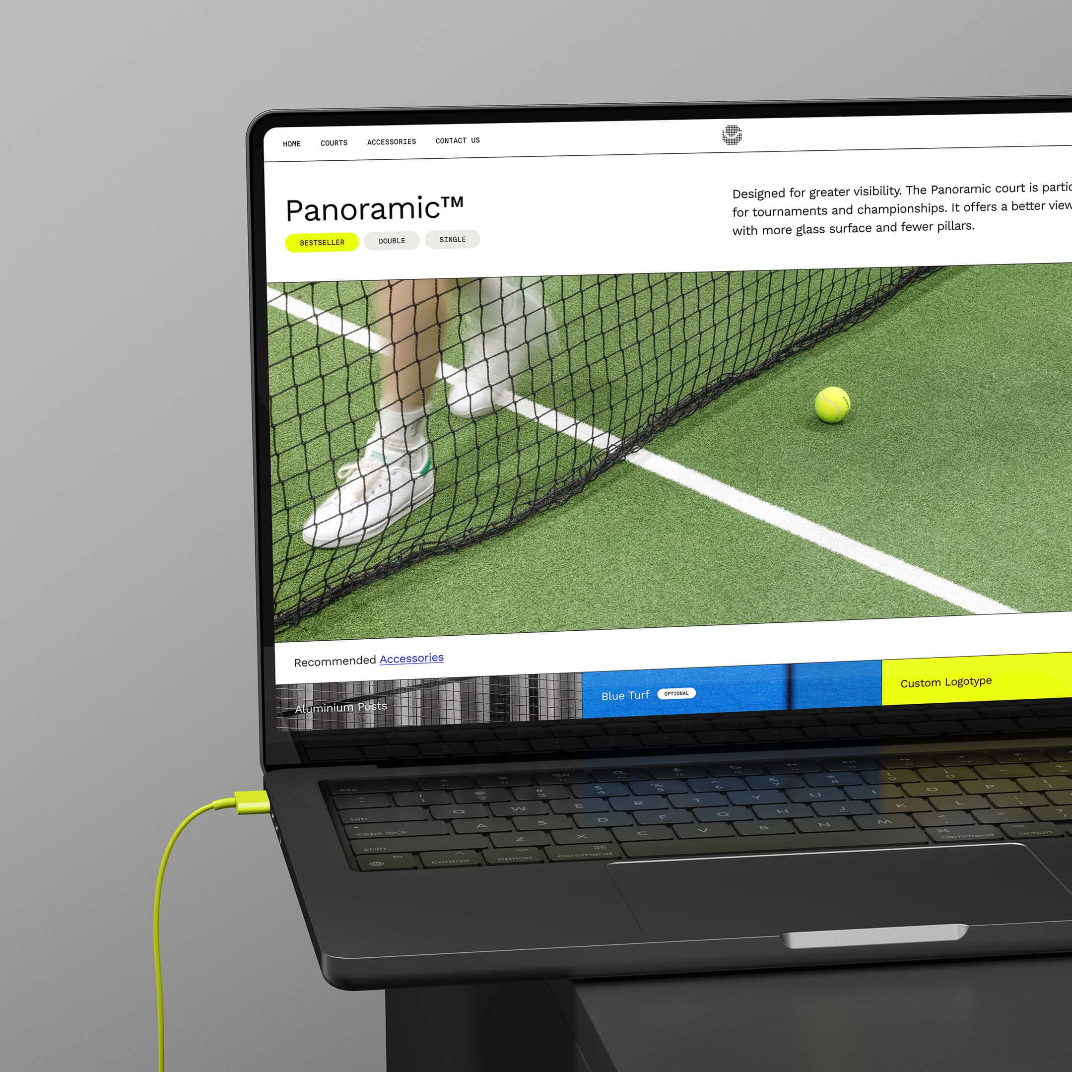 Alkemi Studio - World Wide Padel Desktop Court